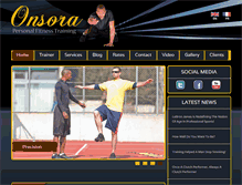 Tablet Screenshot of onsora.com
